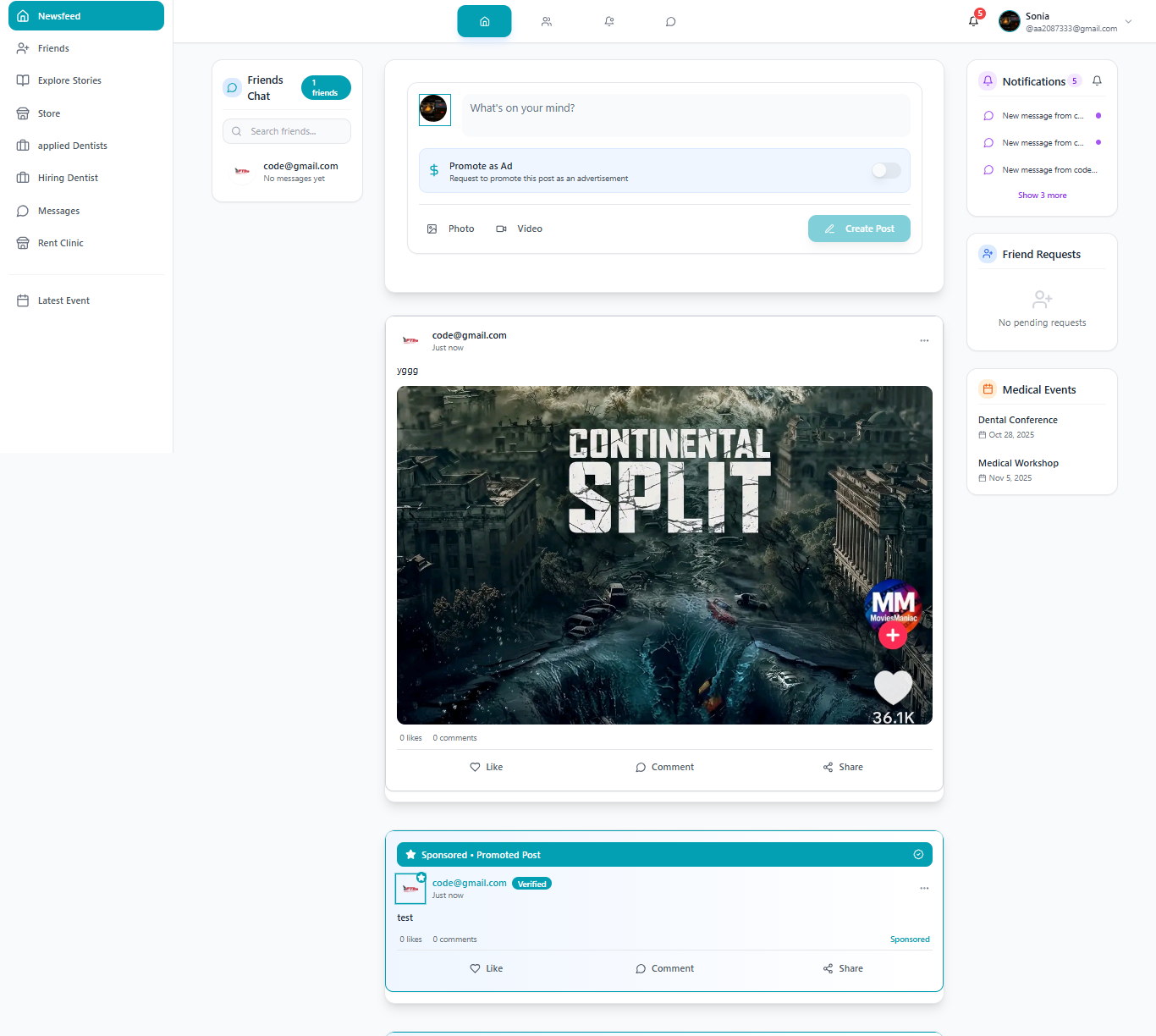 Dentin Platform