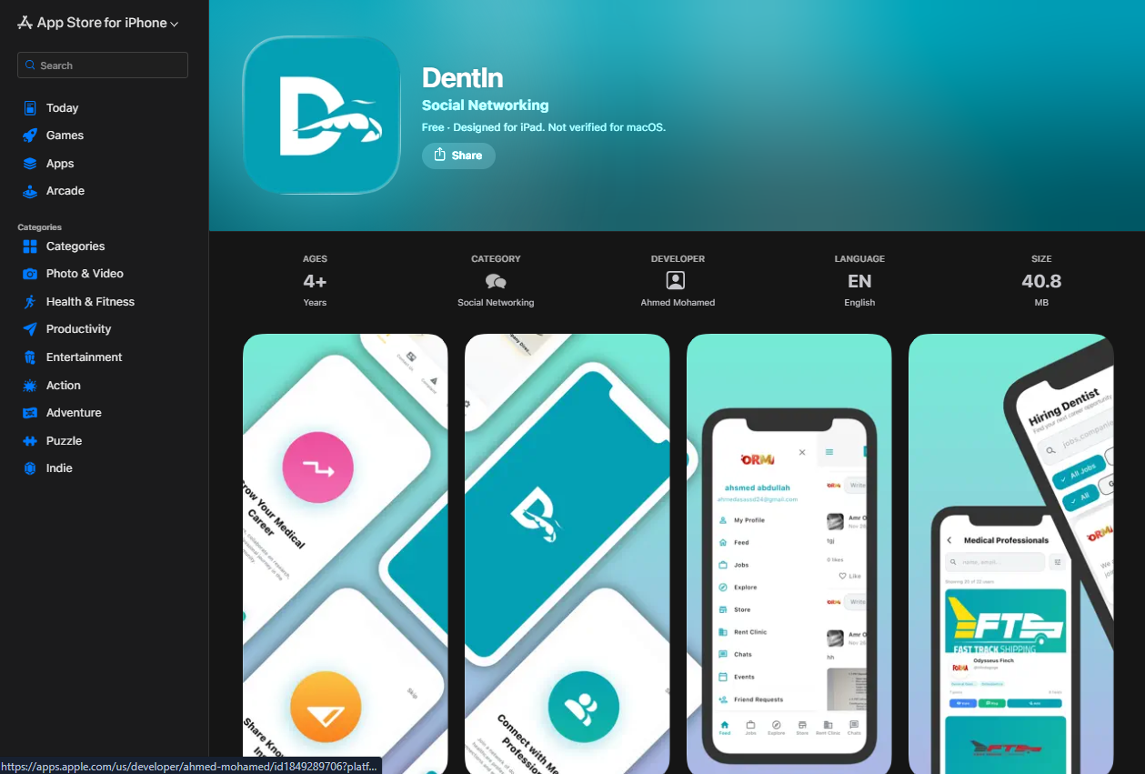 Dentin App